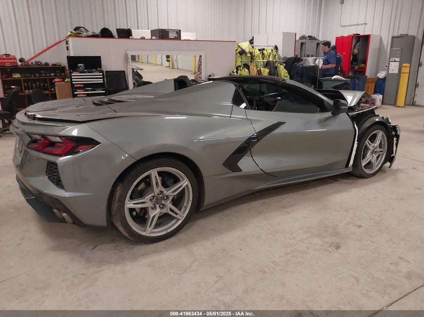 Vin: 1g1yb3d42p5139354, lot: 42454867, chevrolet corvette stingray rwd  2lt 20234