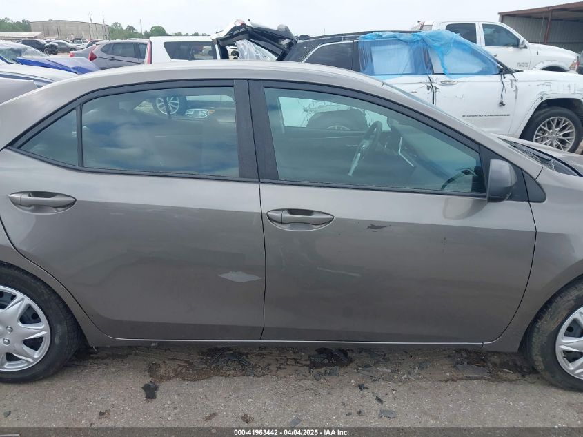 2019 Toyota Corolla Le VIN: 2T1BURHE3KC164658 Lot: 41963442