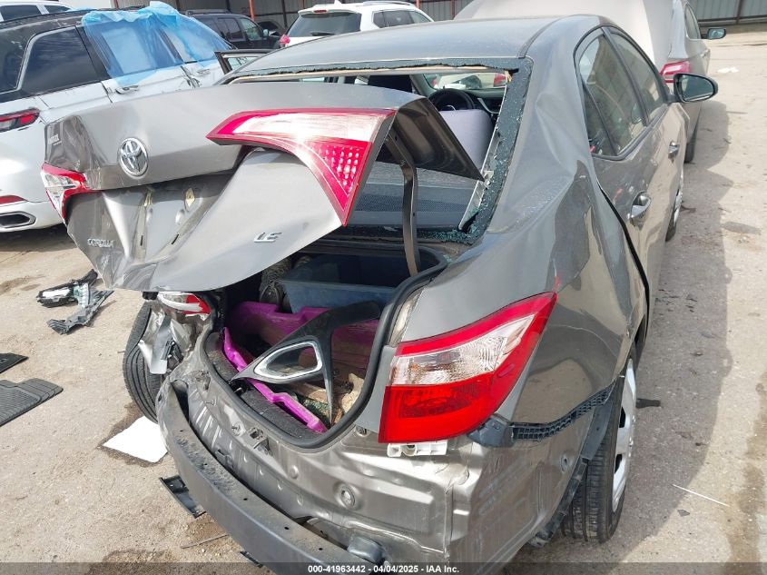 2019 Toyota Corolla Le VIN: 2T1BURHE3KC164658 Lot: 41963442