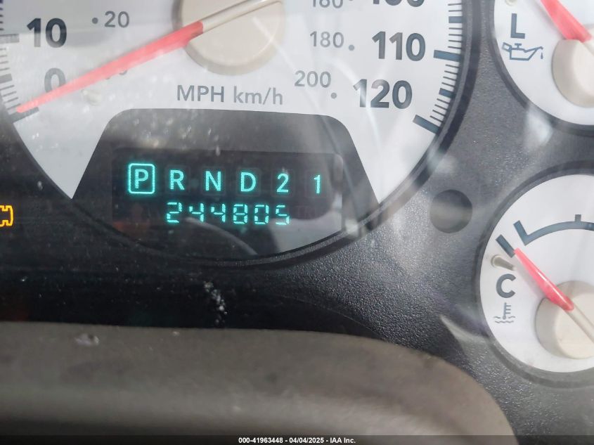 2006 Dodge Ram 1500 Slt VIN: 1D7HA18NX6S700195 Lot: 41963448