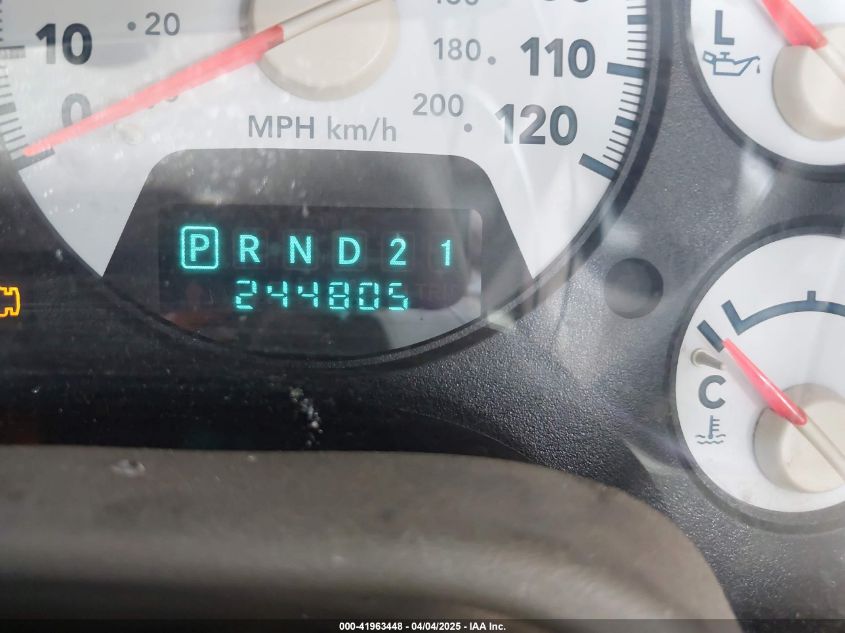 2006 Dodge Ram 1500 Slt VIN: 1D7HA18NX6S700195 Lot: 41963448