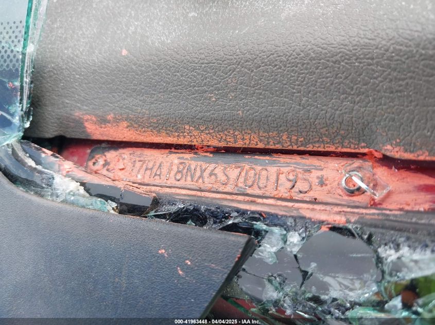 2006 Dodge Ram 1500 Slt VIN: 1D7HA18NX6S700195 Lot: 41963448