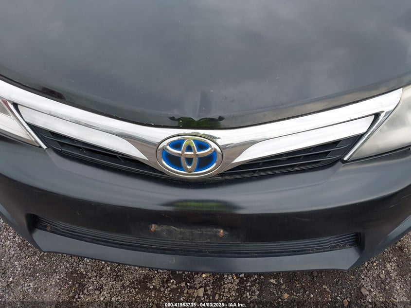 2014 TOYOTA CAMRY HYBRID VIN: 4T1BD1FK2EU126898