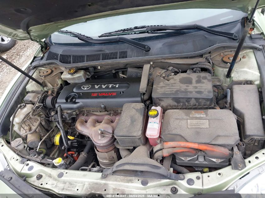 2009 Toyota Camry Hybrid VIN: 4T1BB46K594105198 Lot: 41963841