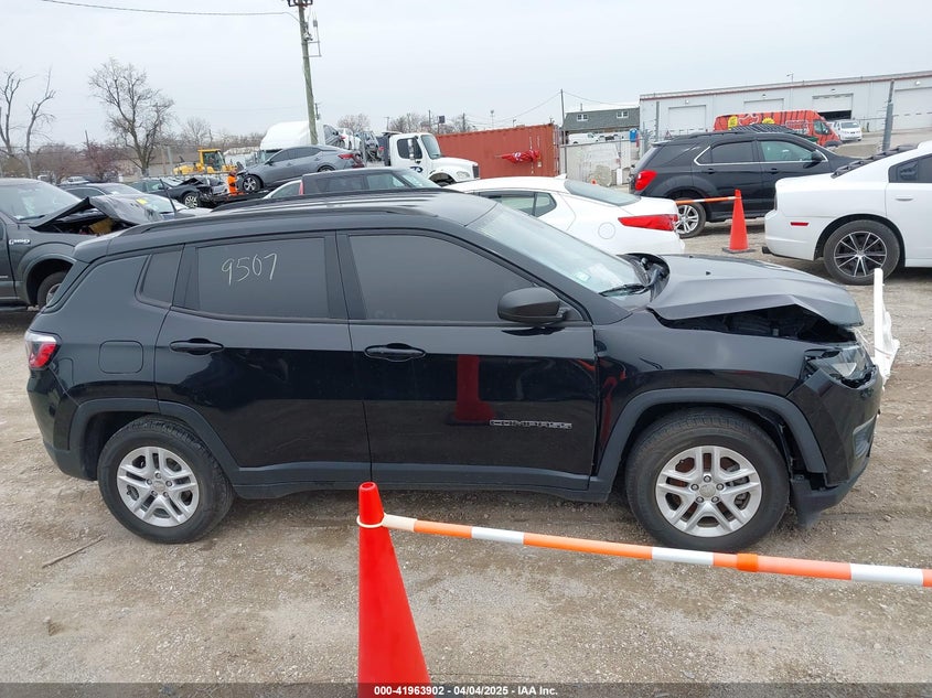 2018 JEEP COMPASS VIN: 3C4NJCAB4JT469519