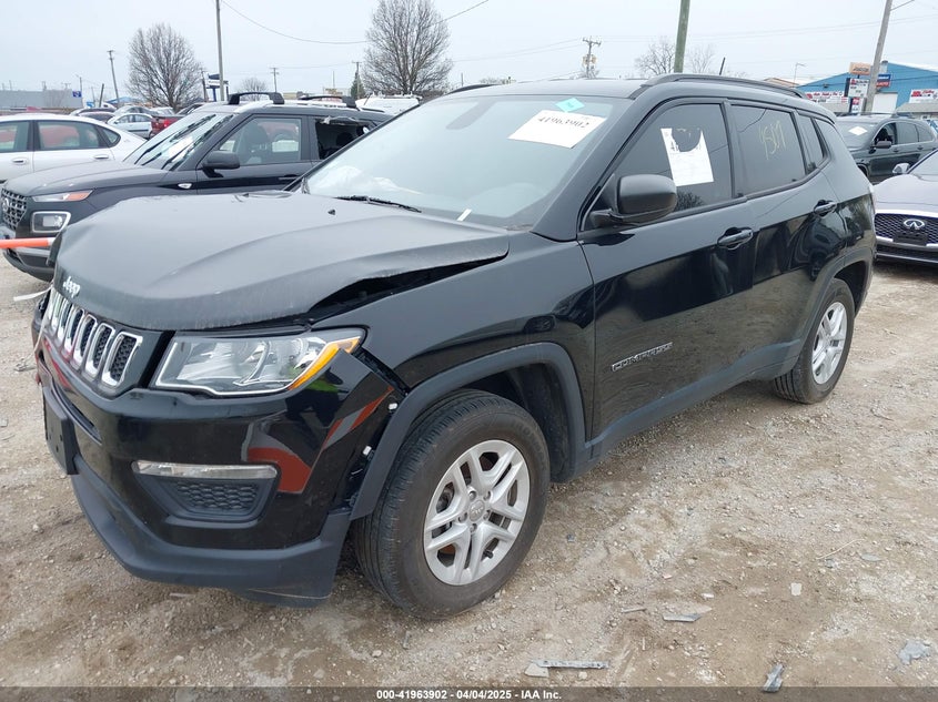 2018 JEEP COMPASS VIN: 3C4NJCAB4JT469519