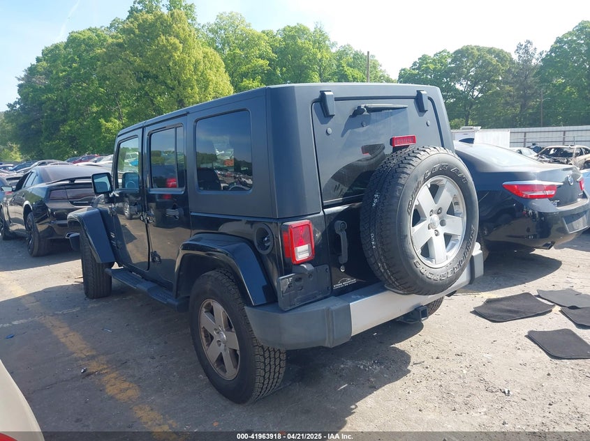 2008 JEEP WRANGLER UNLIMITED VIN: 1J4GA59198L531724