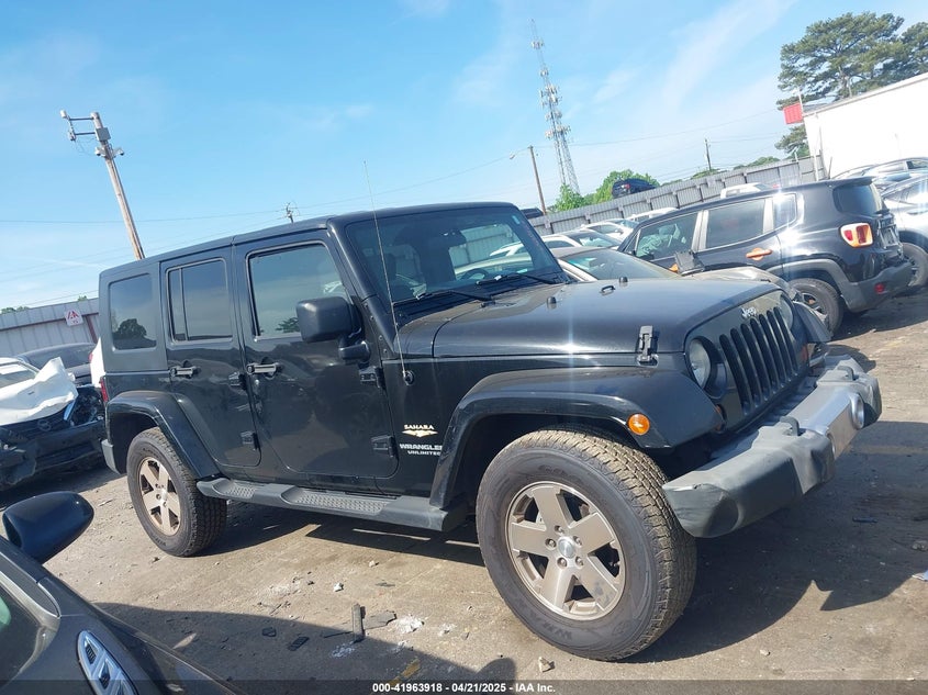 2008 JEEP WRANGLER UNLIMITED VIN: 1J4GA59198L531724