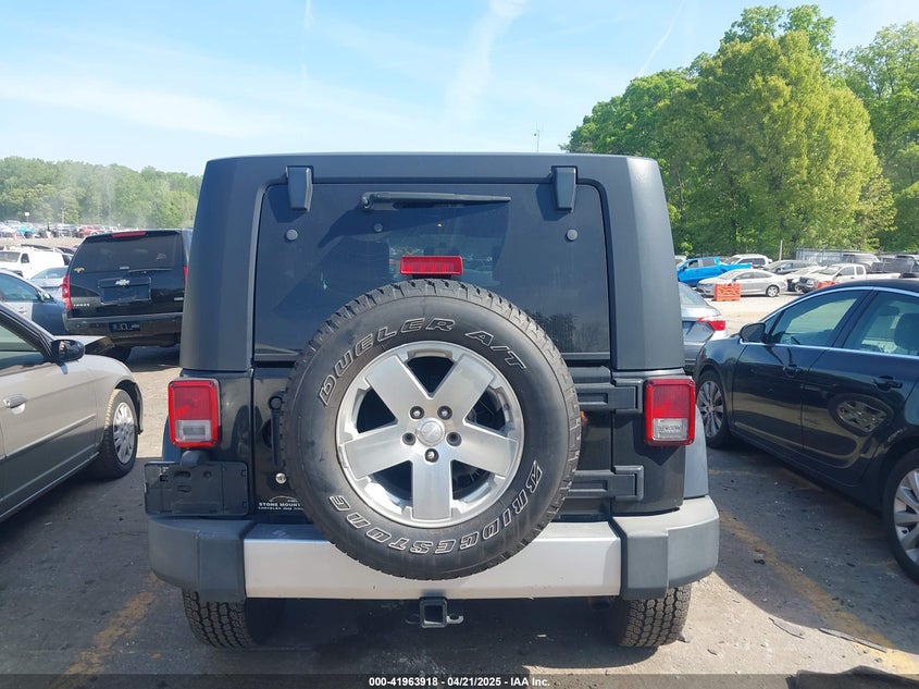 2008 JEEP WRANGLER UNLIMITED VIN: 1J4GA59198L531724