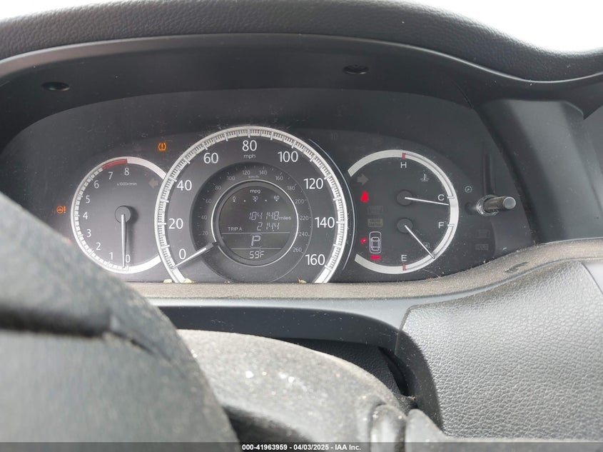2013 HONDA ACCORD VIN: 1HGCR2F36DA041251