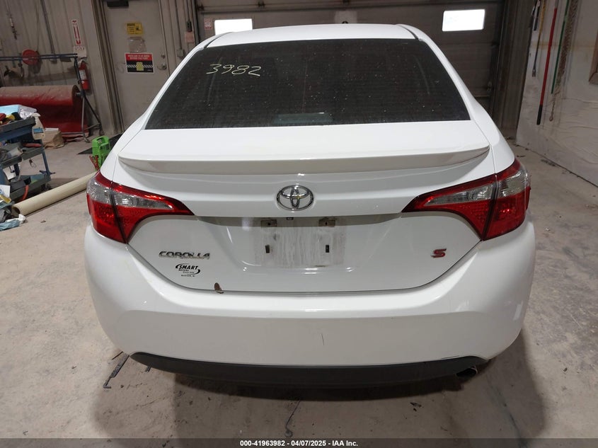 2015 TOYOTA COROLLA S PLUS - 5YFBURHE6FP235857