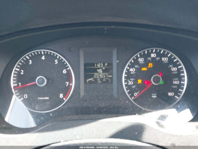 2013 Volkswagen Jetta 2.5L Se VIN: 3VWDP7AJ0DM381636 Lot: 41964409