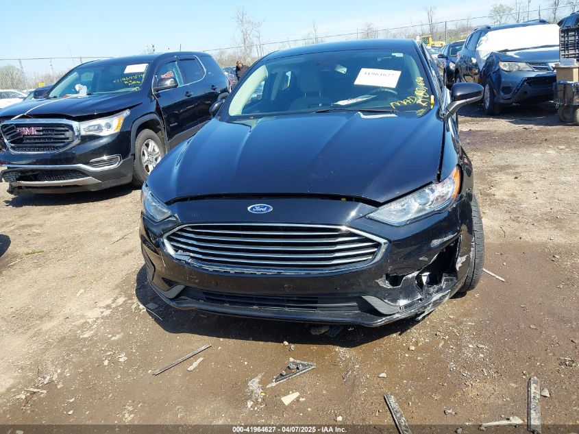 2019 Ford Fusion S VIN: 3FA6P0G77KR279173 Lot: 41964627