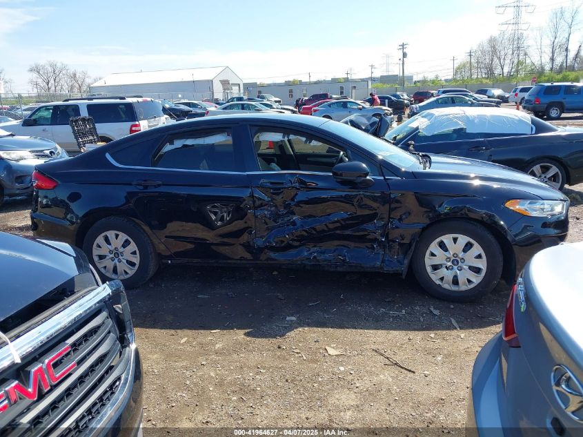 2019 Ford Fusion S VIN: 3FA6P0G77KR279173 Lot: 41964627