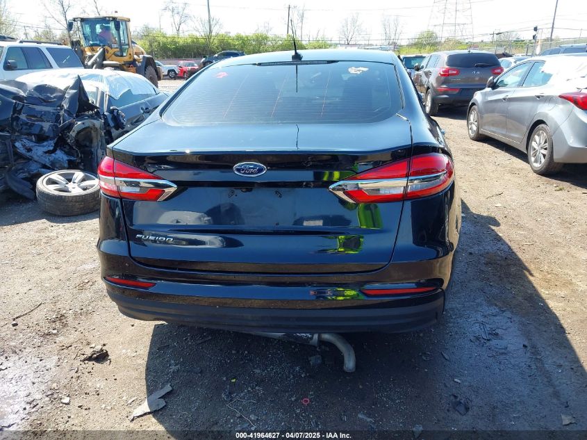 2019 Ford Fusion S VIN: 3FA6P0G77KR279173 Lot: 41964627