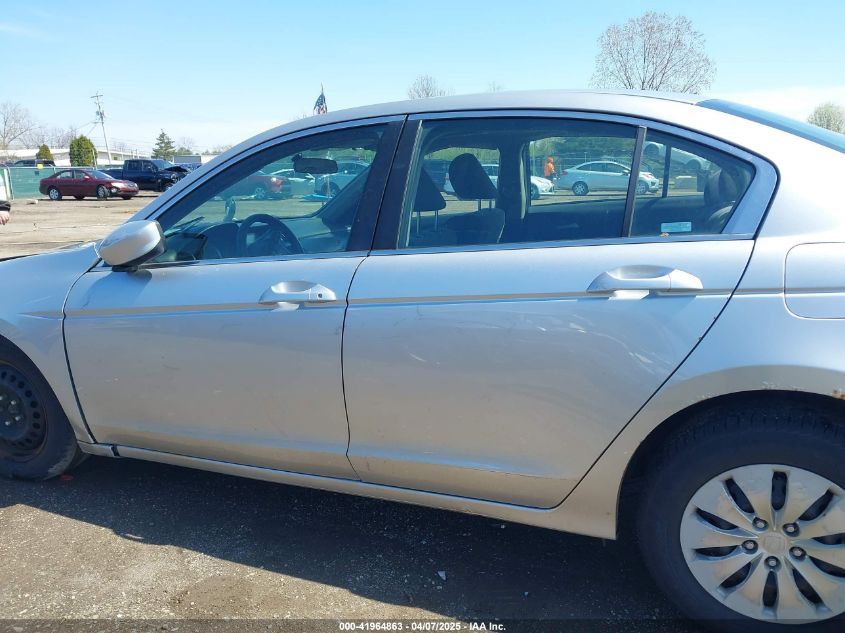 2008 Honda Accord 2.4 Lx VIN: 1HGCP263X8A126119 Lot: 41964863