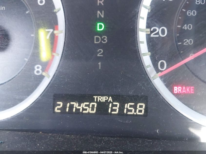 2008 Honda Accord 2.4 Lx VIN: 1HGCP263X8A126119 Lot: 41964863