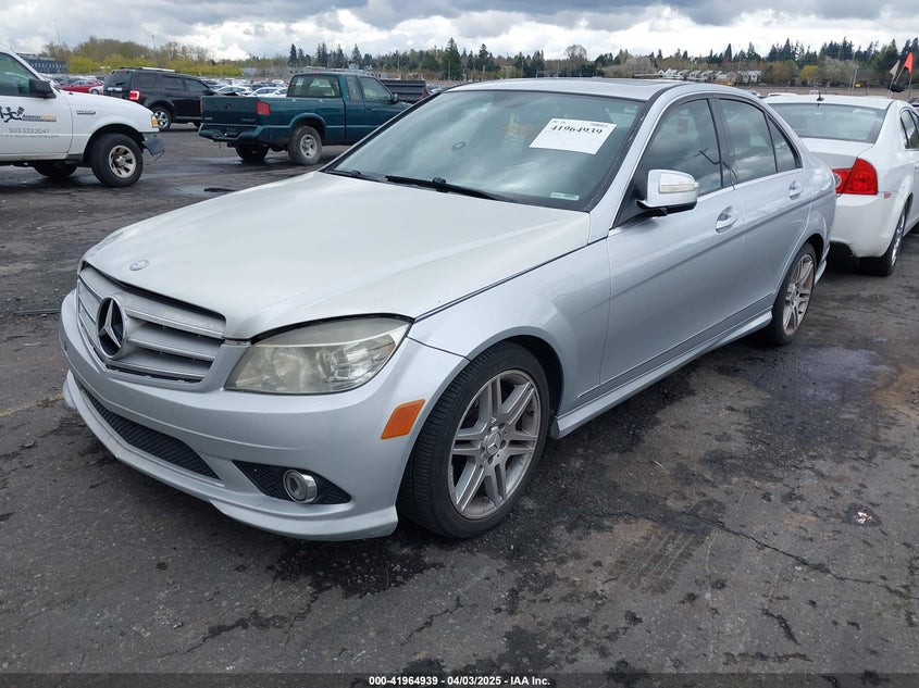 2008 MERCEDES-BENZ C 350 VIN: WDDGF56X78R018930