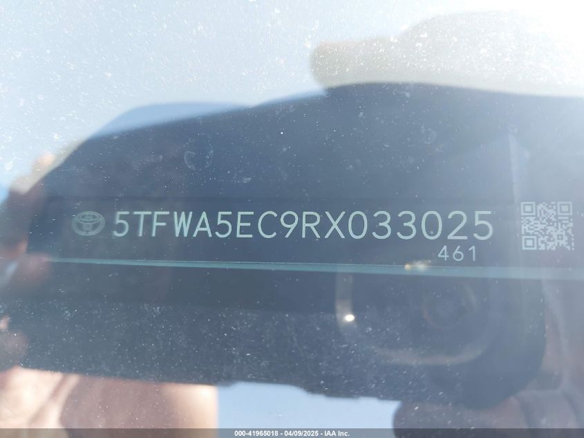 2024 Toyota Tundra - 5TFWA5EC9RX033025