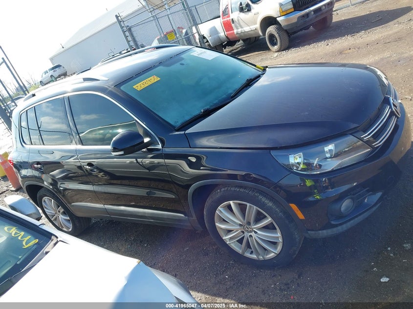 2013 VOLKSWAGEN TIGUAN SE - WVGBV7AX9DW548950