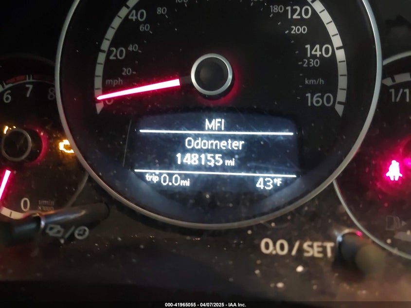 2013 VOLKSWAGEN BEETLE 2.5L - 3VW5P7ATXDM825773