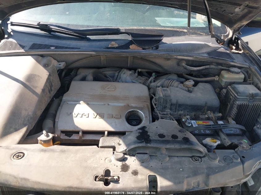 2004 Lexus Rx 330 VIN: JTJGA31U440042298 Lot: 41965178