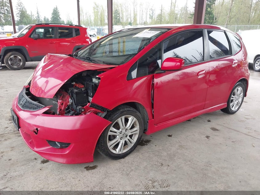 2009 HONDA FIT VIN: JHMGE87639C003493