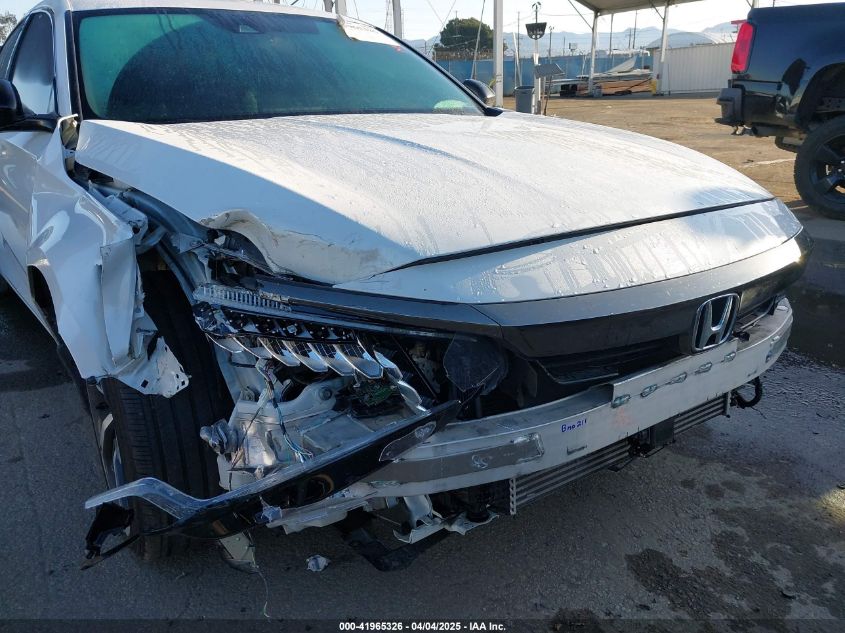 2022 Honda Accord Sport VIN: 1HGCV1F3XNA084806 Lot: 41965326