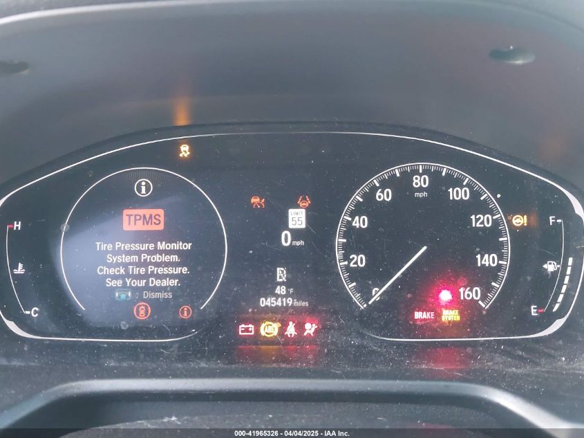 2022 Honda Accord Sport VIN: 1HGCV1F3XNA084806 Lot: 41965326