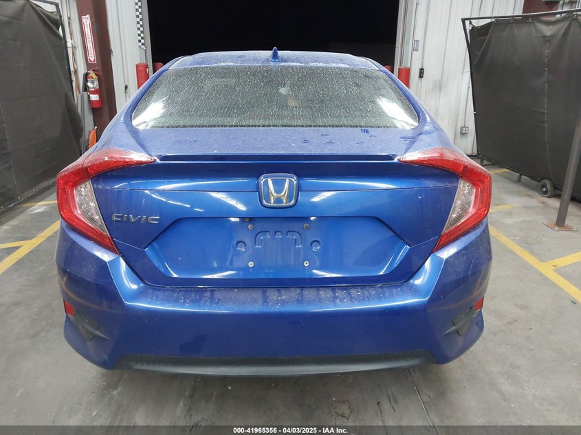 2016 HONDA CIVIC VIN: 19XFC1F40GE017917
