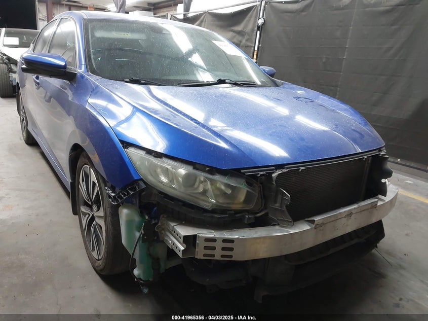 2016 HONDA CIVIC VIN: 19XFC1F40GE017917