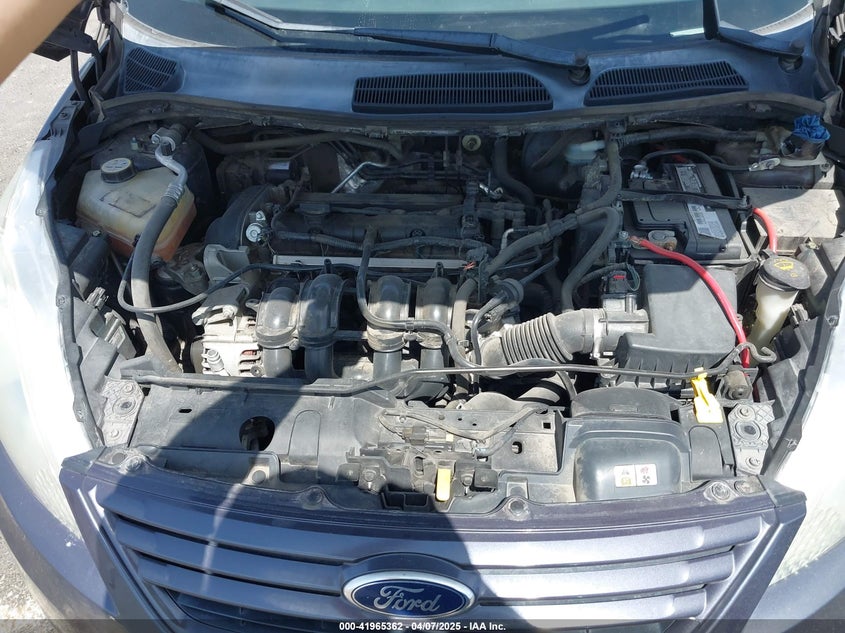 2012 FORD FIESTA VIN: 3FADP4AJ4CM187553