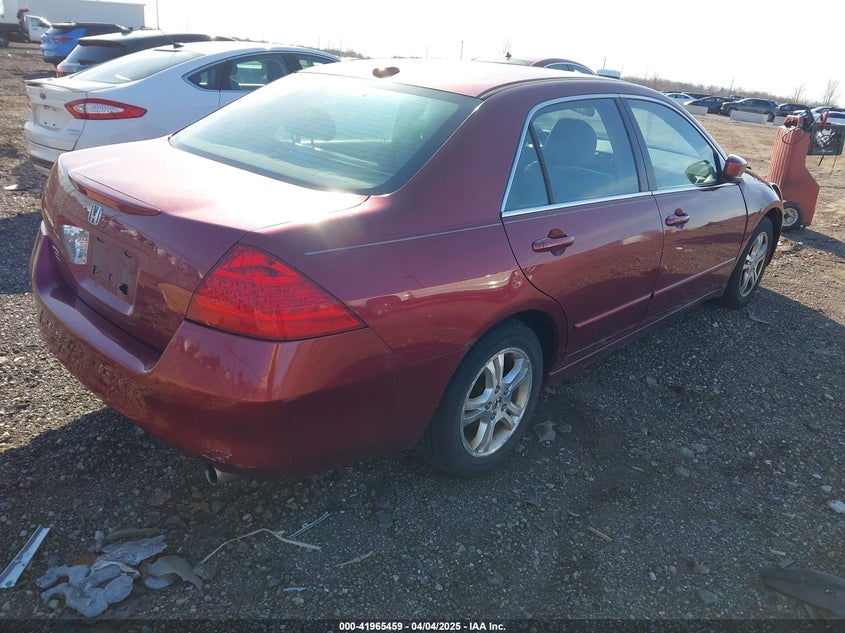 2006 HONDA ACCORD VIN: 1HGCM56856A141081