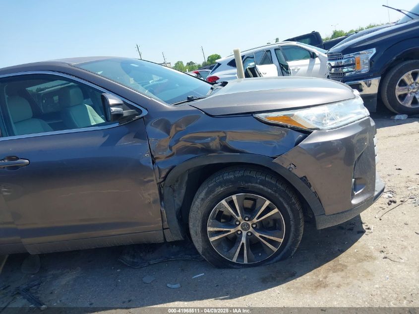 2017 Toyota Highlander Le Plus VIN: 5TDZZRFH1HS217080 Lot: 41965511