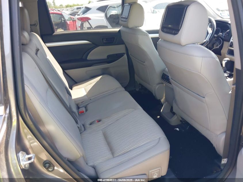 2017 Toyota Highlander Le Plus VIN: 5TDZZRFH1HS217080 Lot: 41965511