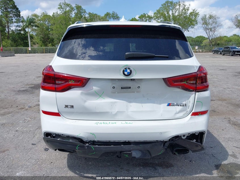 2021 BMW X3 M40I - 5UXTY9C04M9G46876
