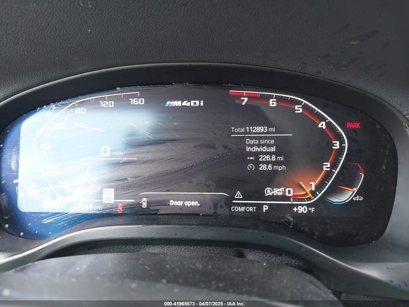 2021 BMW X3 M40I - 5UXTY9C04M9G46876