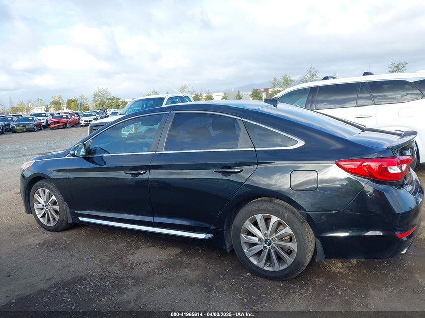 2015 HYUNDAI SONATA VIN: 5NPE34AF4FH244639
