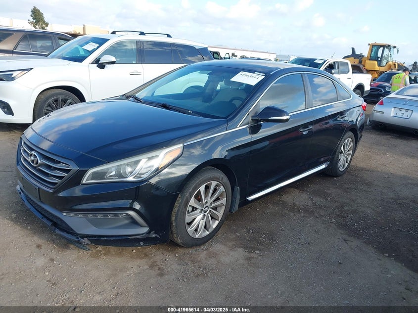 2015 HYUNDAI SONATA VIN: 5NPE34AF4FH244639