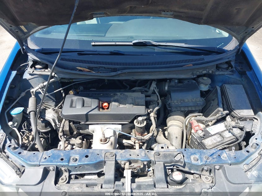 2012 HONDA CIVIC VIN: 19XFB2F81CE333672