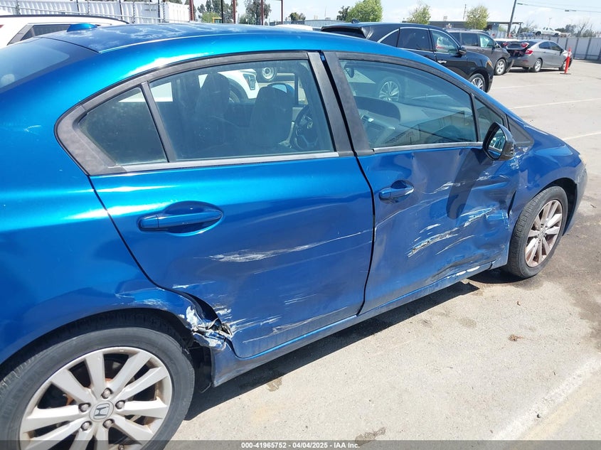 2012 HONDA CIVIC VIN: 19XFB2F81CE333672