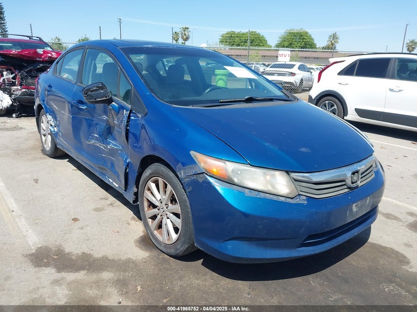 2012 HONDA CIVIC VIN: 19XFB2F81CE333672