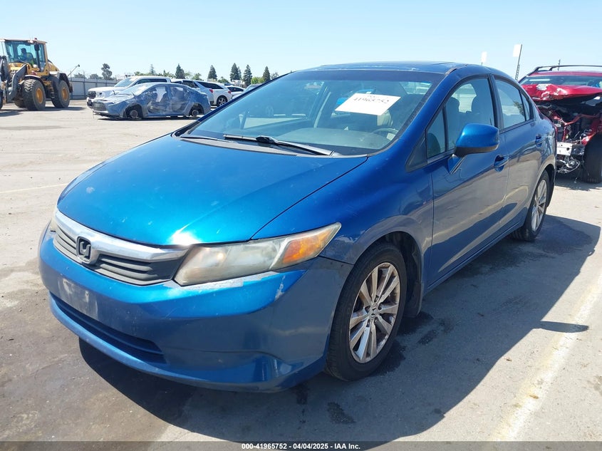 2012 HONDA CIVIC VIN: 19XFB2F81CE333672