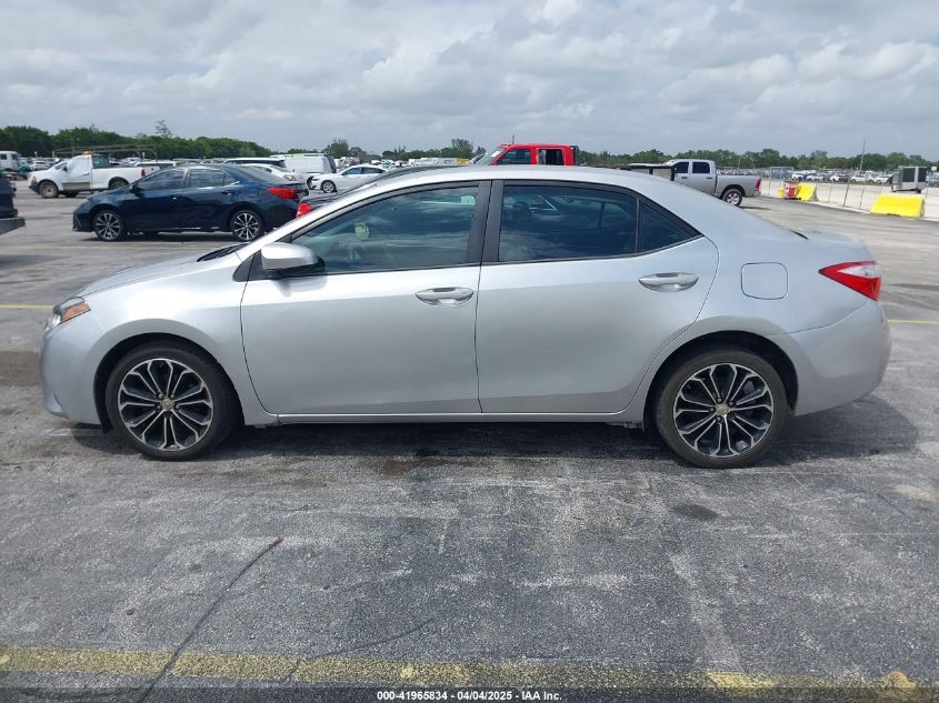 2015 Toyota Corolla L VIN: 2T1BURHEXFC358352 Lot: 41965834