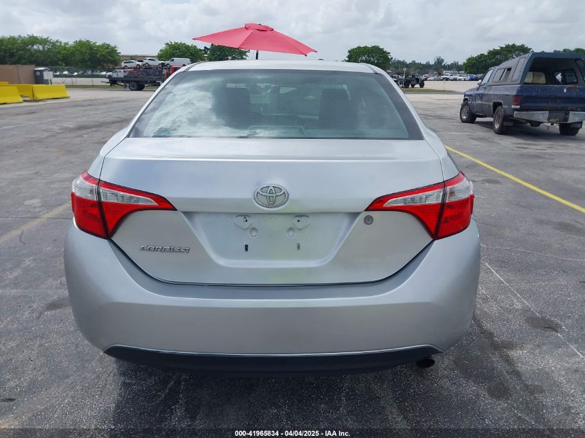 2015 Toyota Corolla L VIN: 2T1BURHEXFC358352 Lot: 41965834