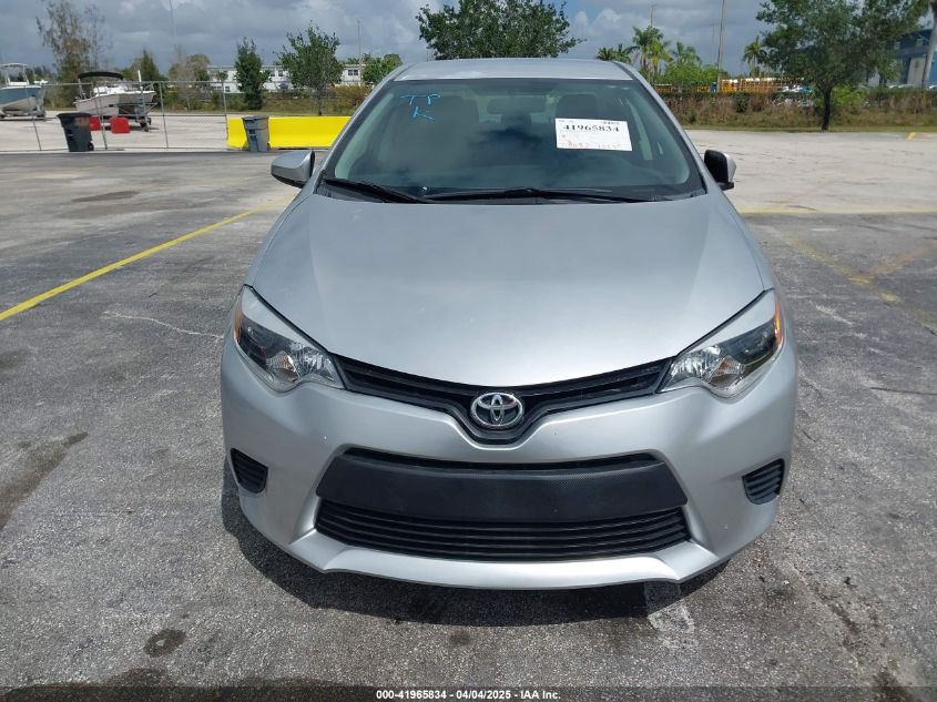2015 Toyota Corolla L VIN: 2T1BURHEXFC358352 Lot: 41965834