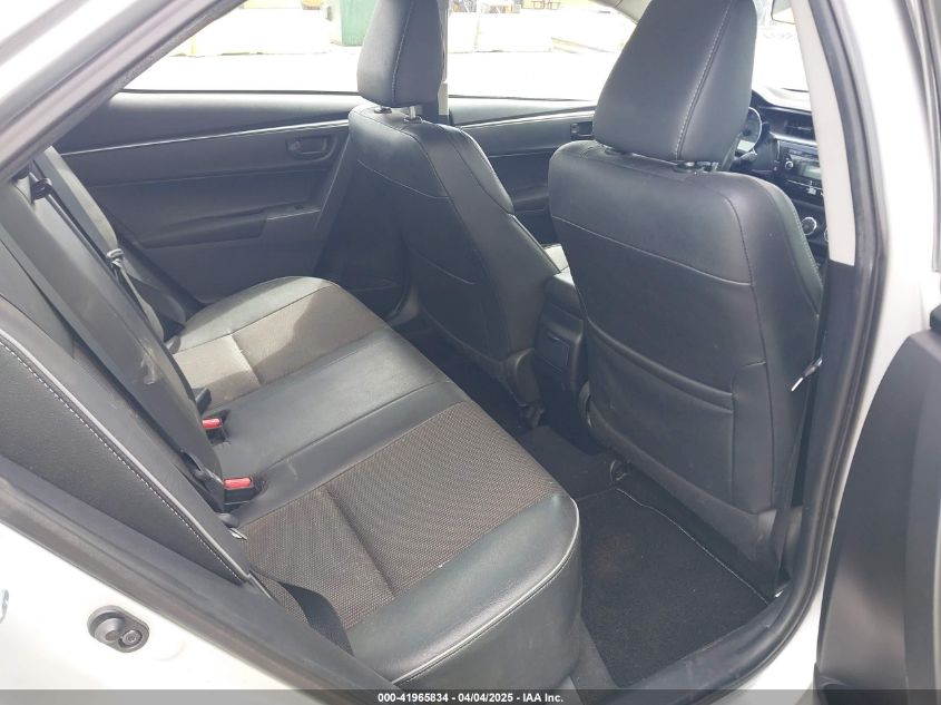 2015 Toyota Corolla L VIN: 2T1BURHEXFC358352 Lot: 41965834