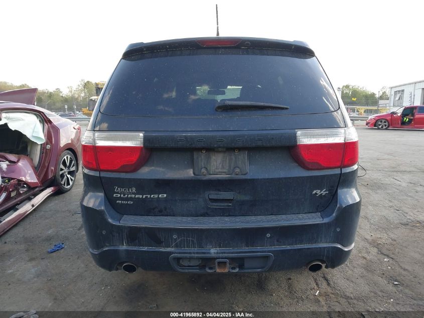 2012 Dodge Durango R/T VIN: 1C4SDJCT7CC111642 Lot: 41965892