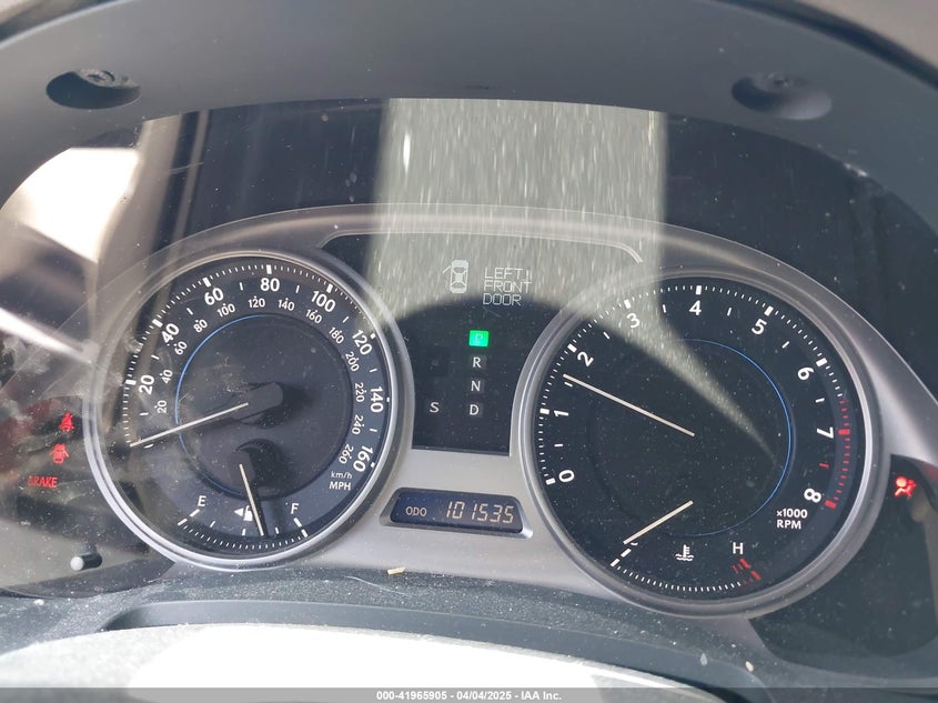 2010 LEXUS IS 250 VIN: JTHBF5C24A5126205