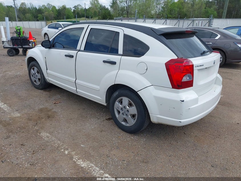 2008 DODGE CALIBER VIN: 1B3HB28B88D645452